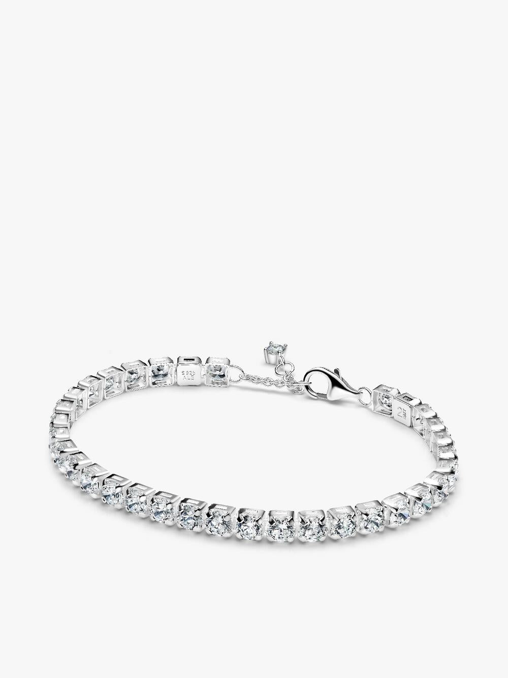 Sparkling Pink Tennis Bracelet