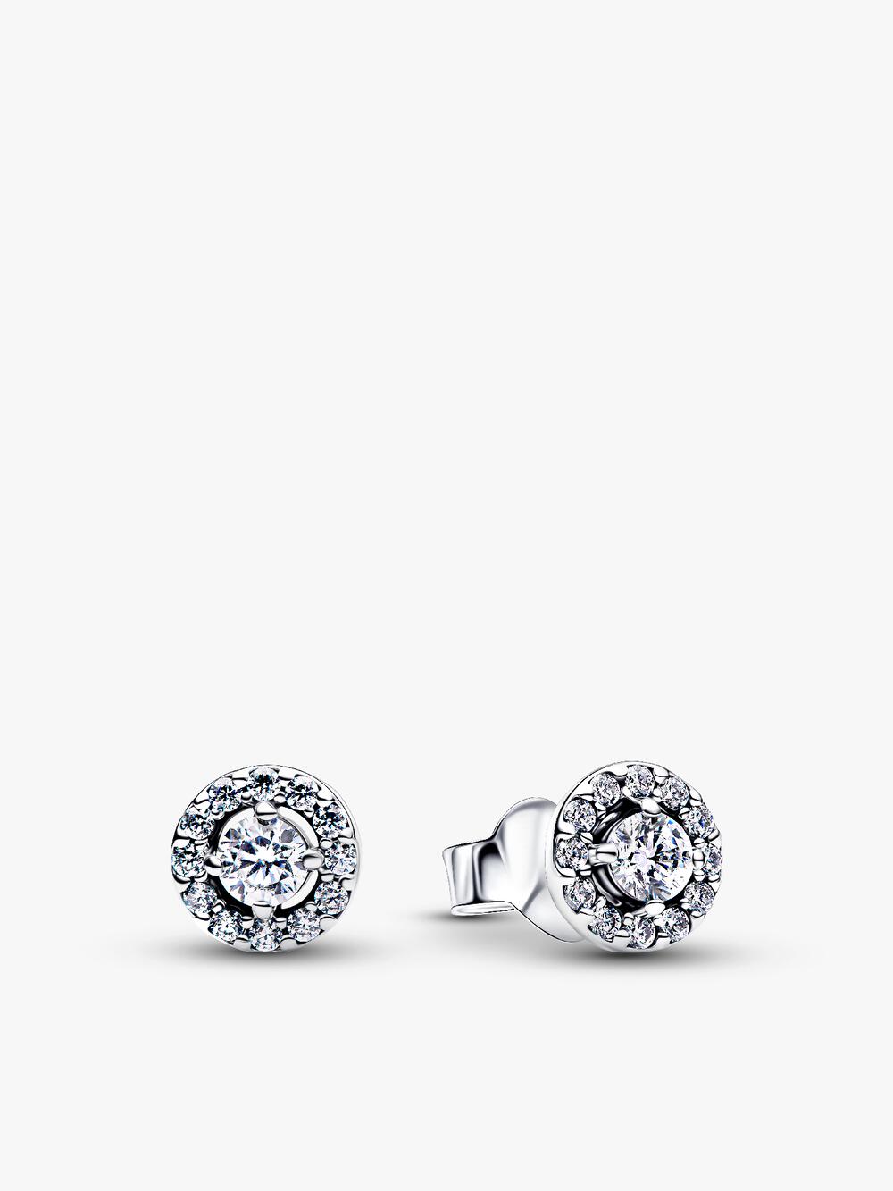 Sparkling Huggie Hoop Earrings
