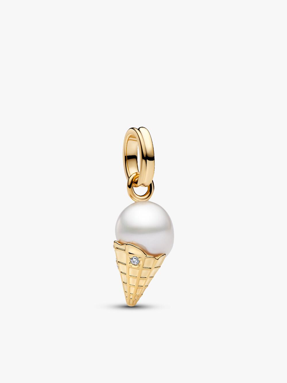 Treated Freshwater Cultured Baroque Pearl Submarine Dangle Charm