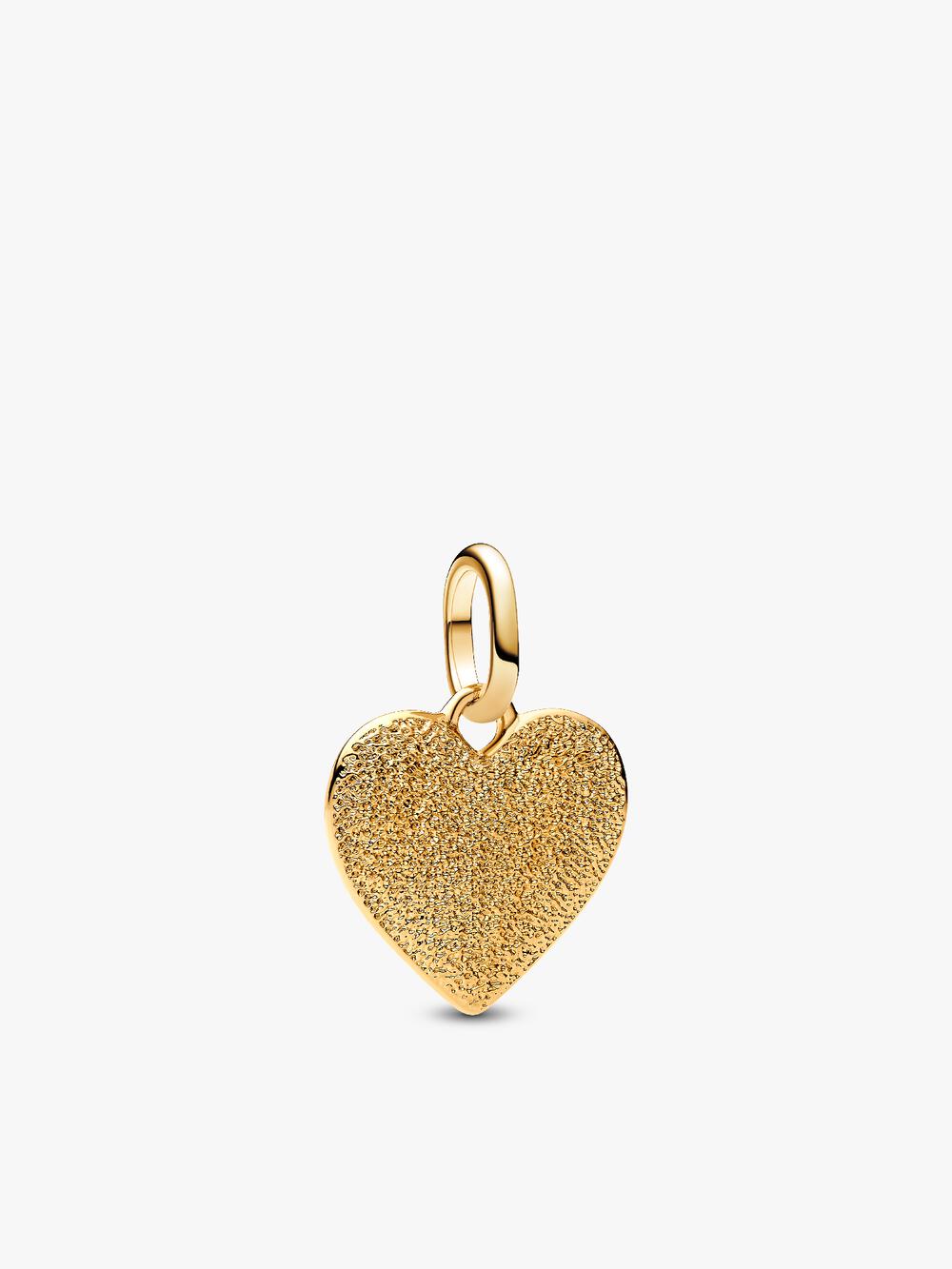 Engravable Heart Halo Collier Necklace