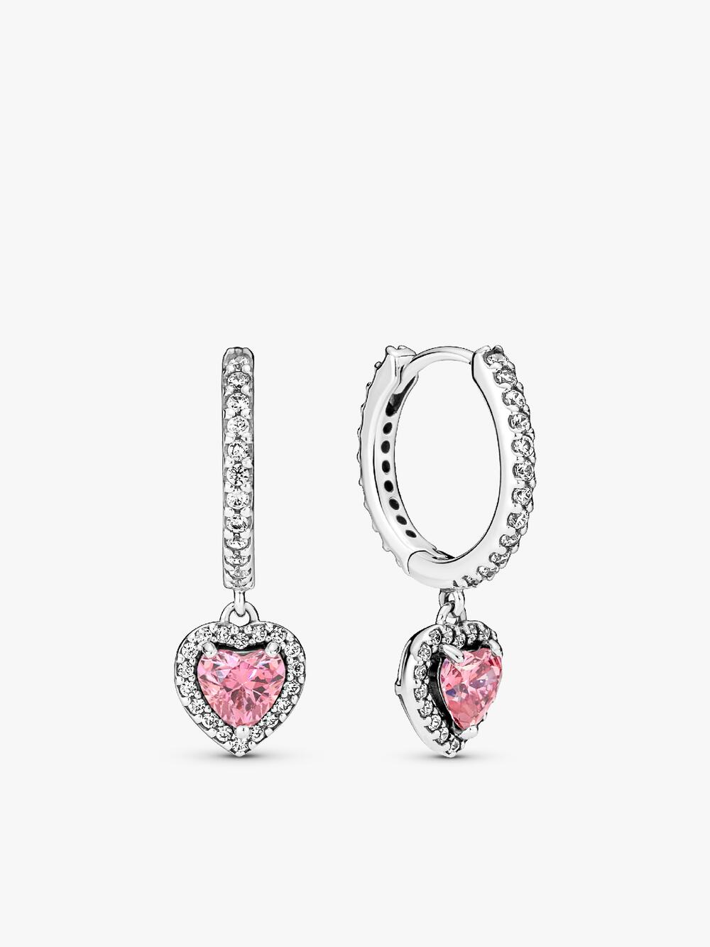 Round Pavé Halo Stud Earrings