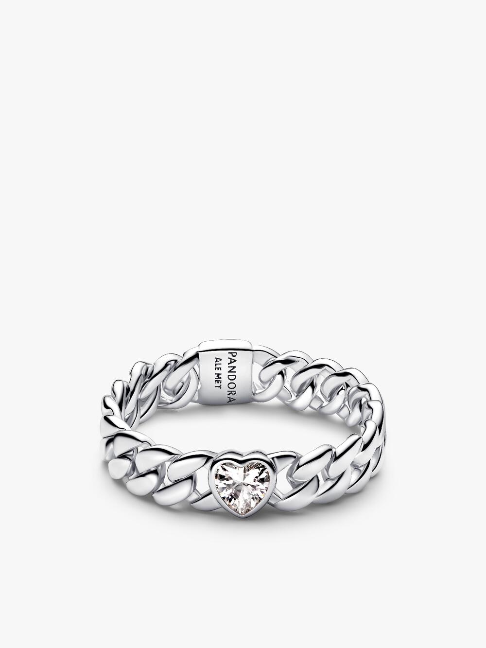 Band of Clear Hearts Ring
